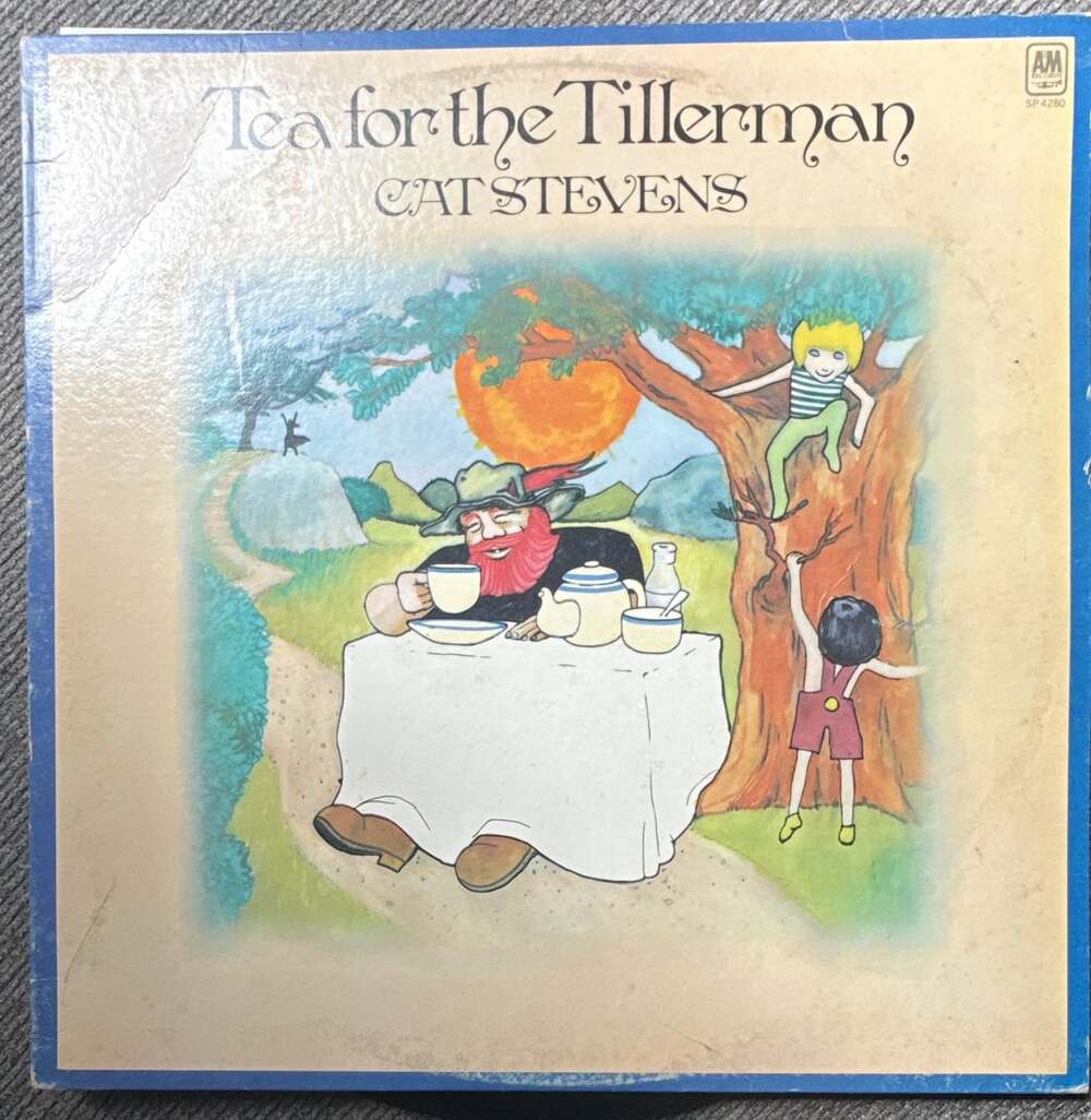 VG+/G+: Cat Stevens Tea For The Tillerman Vinyl LP Album